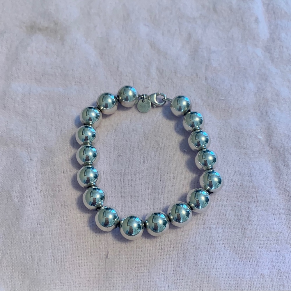 Tiffany&Co Sterling Silver Ball Bracelet